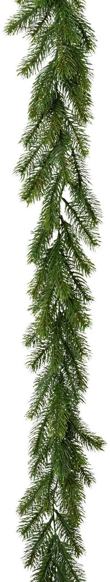 Winterliche Kunstpflanze Weihnachtsdeko, Weihnachtsgirlande Tanne, Creativ green, 2 Girlanden jeweils 120cm lang