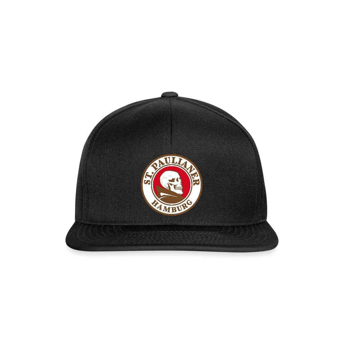 Spreadshirt Snapback Cap St. Paulianer Totenkopf Mönch Snapback Cap (1-St)
