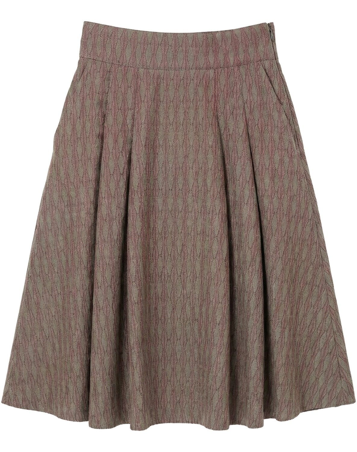 FELICITAS Trachtenrock Jacquardrock Rosa