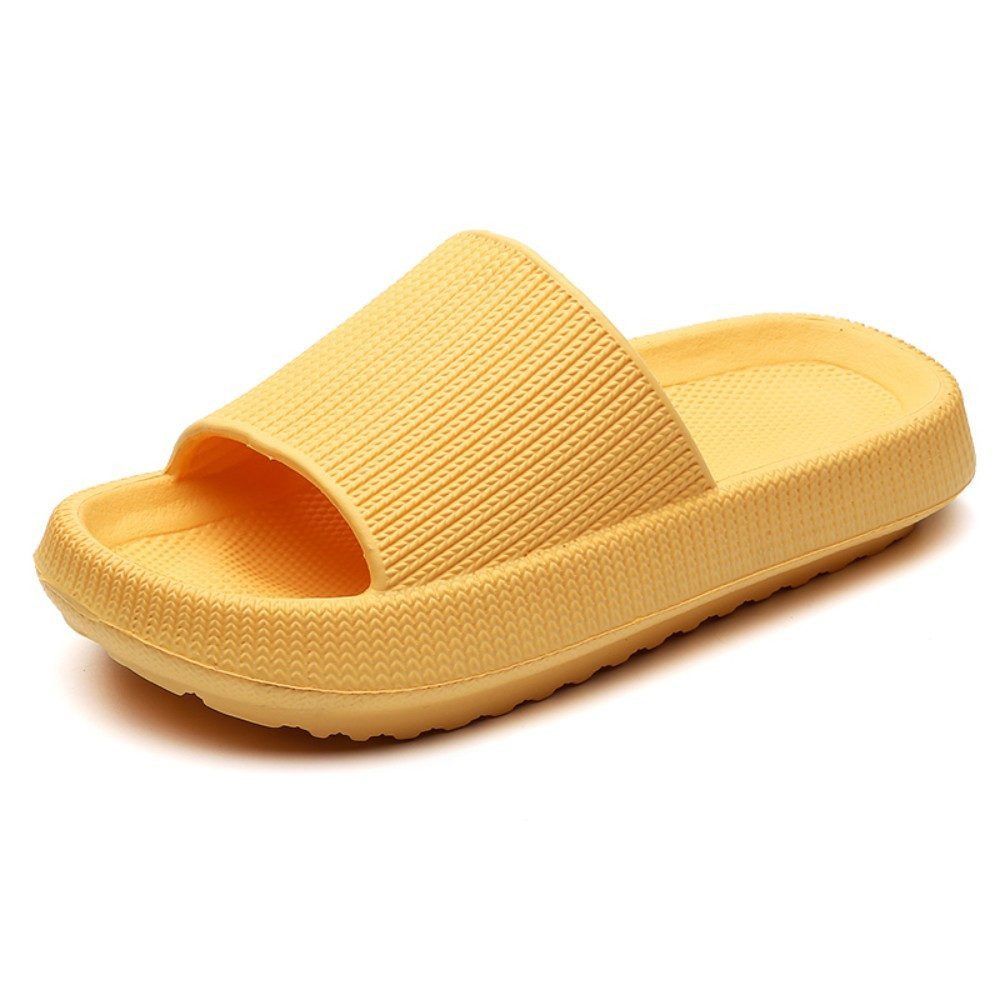 HUSK'SWARE Unisex Badeschlappen Damen Herren Badepantolette (Unisex Badeschlappen - Rutschfest & leicht fur Sommer und Bad) Rutschfeste Sohle Bequemes FuBbett Vielseitig einsetzbar
