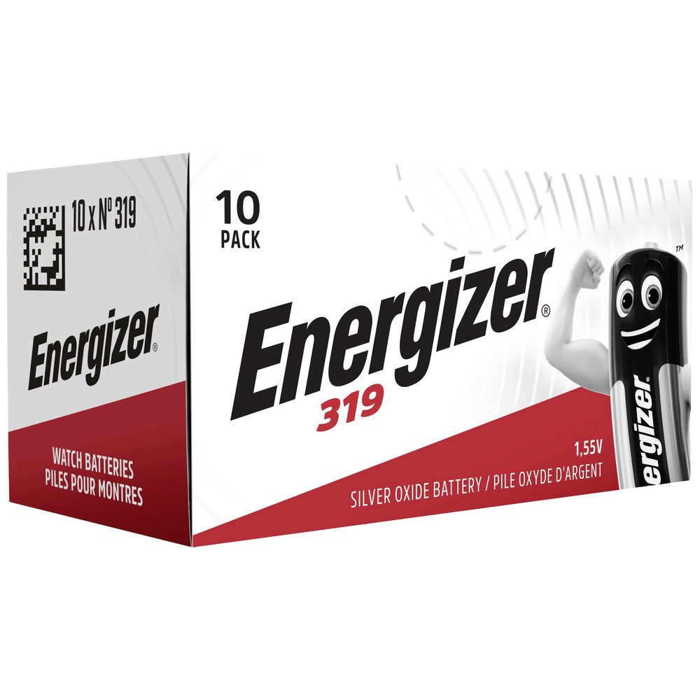 Energizer Knopfzelle 319 1.55 V 1 St. 22.5 mAh Silberoxid E301537104 Knopfzelle