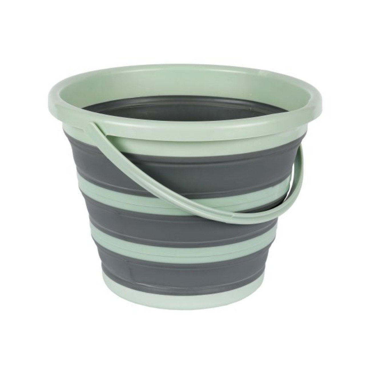 axentia Falteimer 10 L, (1-tlg), aus Kunststoff, Platzsparend & Faltbar