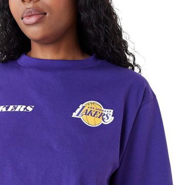 New Era Crop-Top Crop T-Shirt New Era NBA LA Lakers