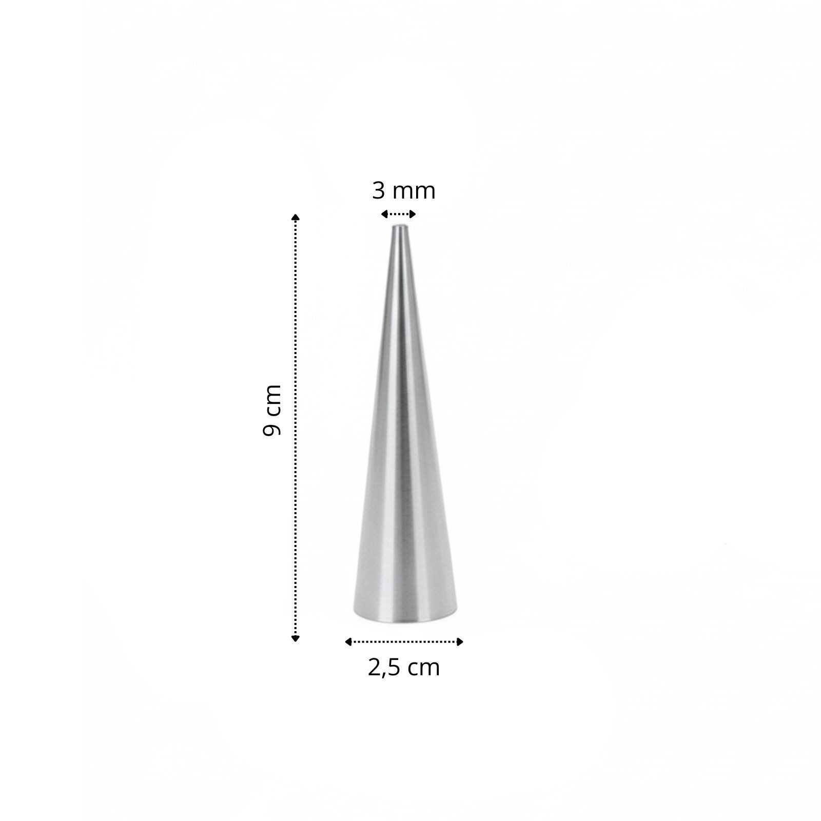 BIG-PAN Backform Schillerlockenform 10St. Трубочки Röhrchen Backen, (Cannoli Trubotschki)
