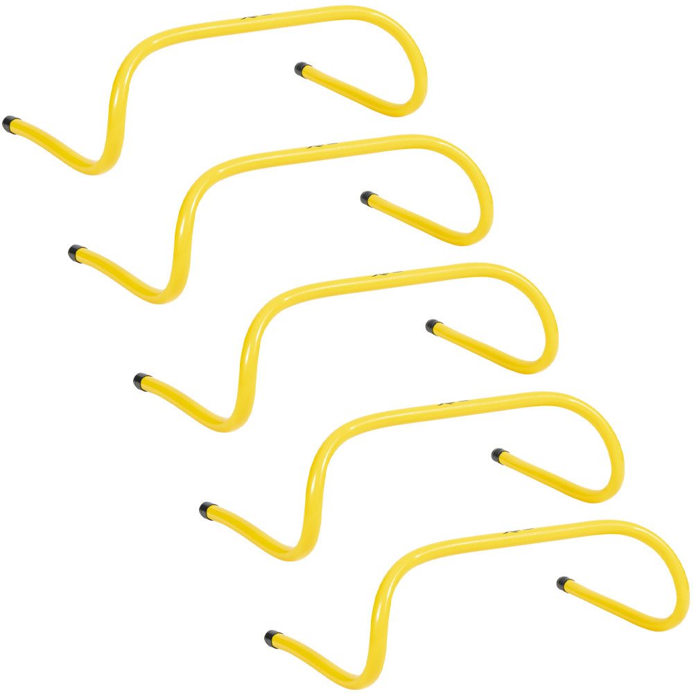 JELEX Hürde "Agility" Trainingshürden 5er-Set (5 Препятствия pro Packung), ideal zum trainieren von Koordination, Schnelligkeit und Ausdauer