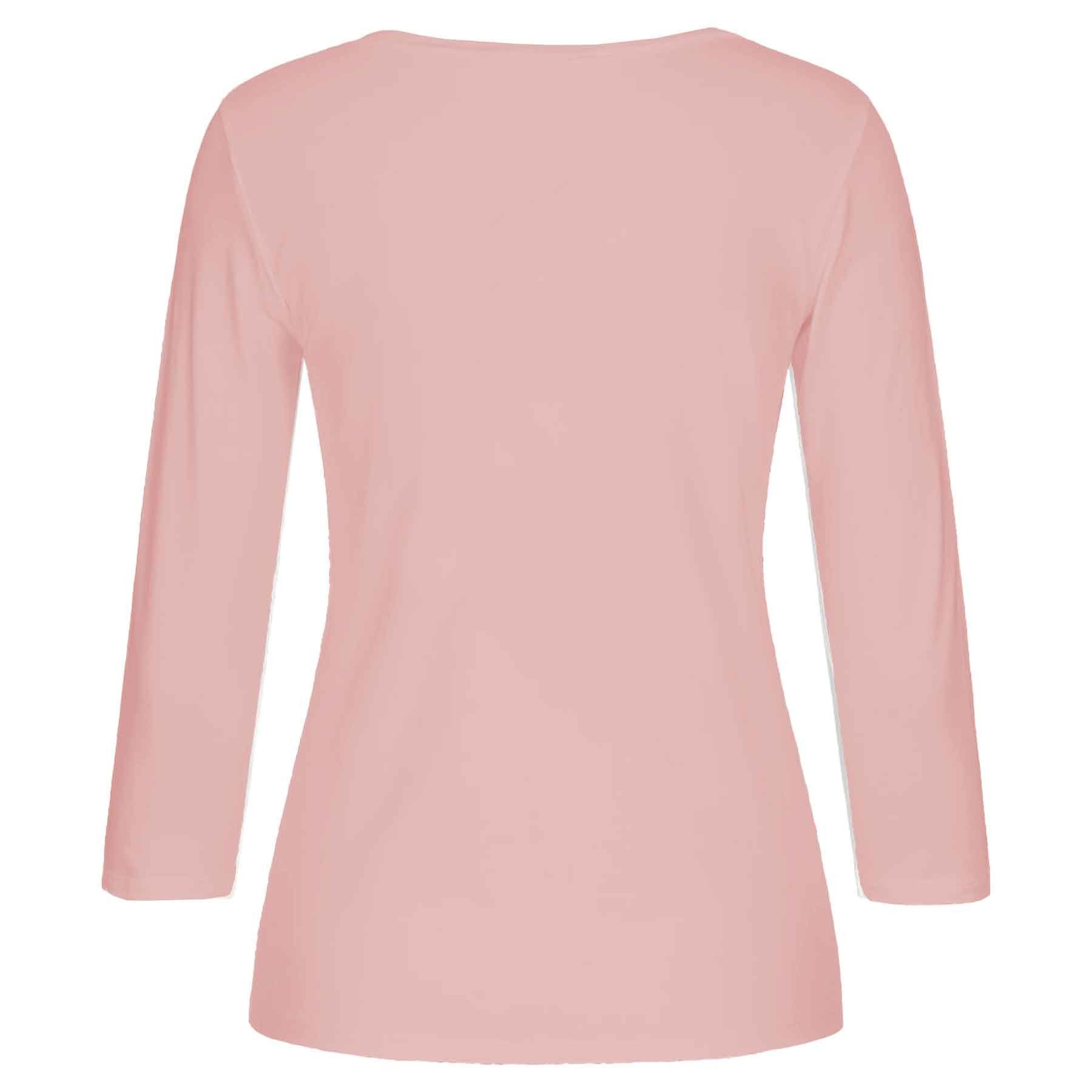 WEEKEND BY MAX MARA Langarmshirt WEEKEND MAX MARA Langarmshirt MULTIA aus Baumwolle - Rosa