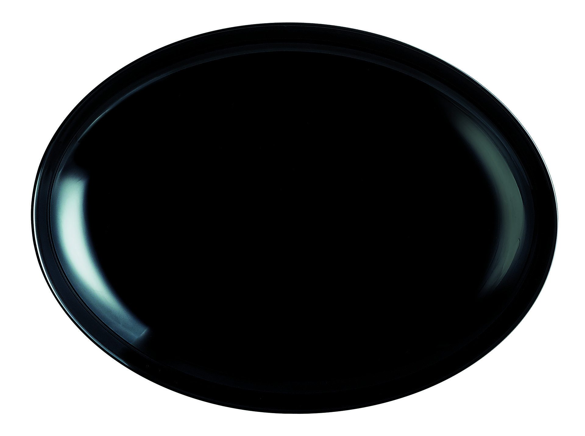 CreaTable Barbecueteller Italien Party Schwarz, (6 St)