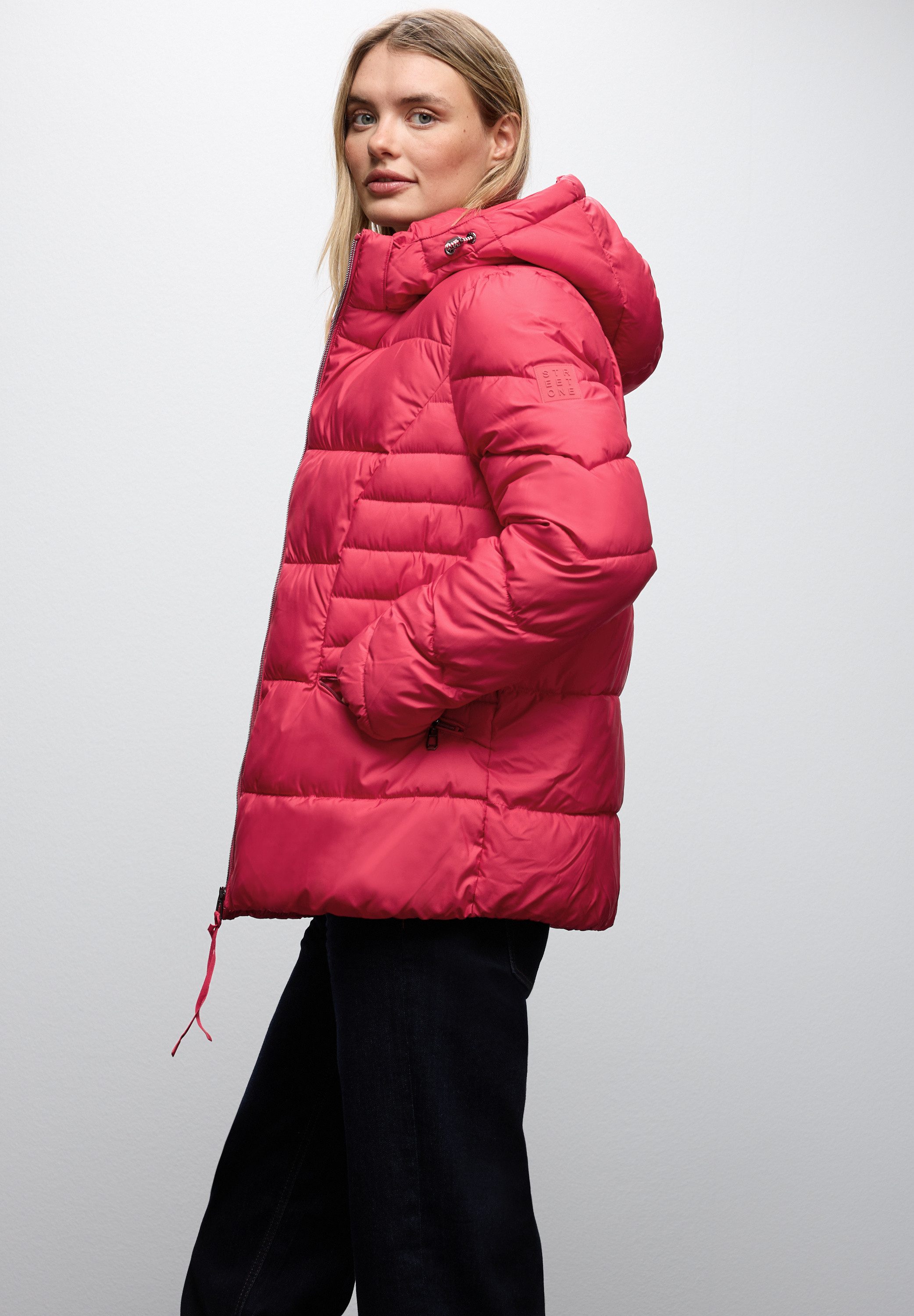 STREET ONE Steppjacke mit Kapuze günstig online kaufen