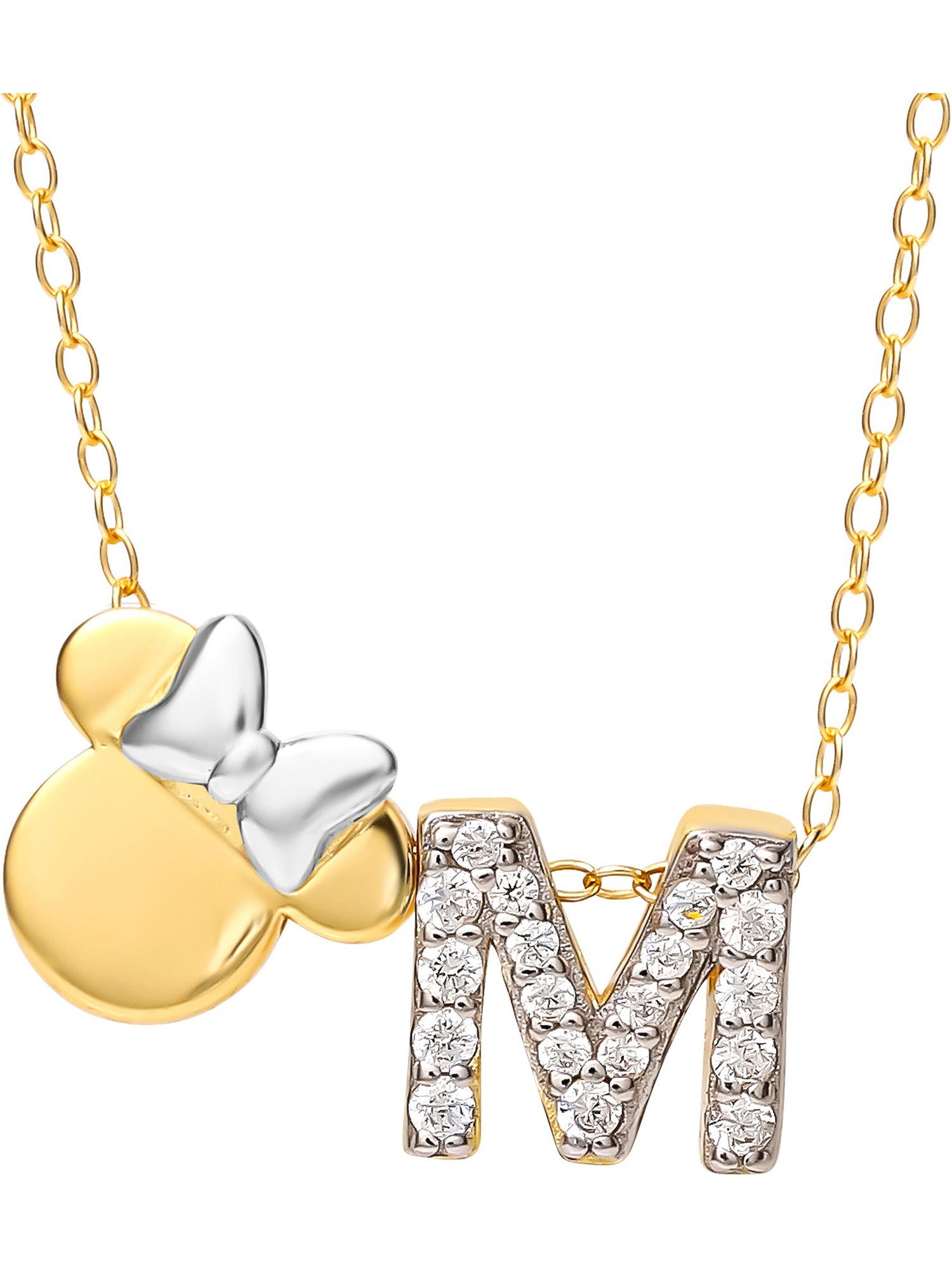 DISNEY Jewelry Collier Disney Mädchen-Kette 925er Silber