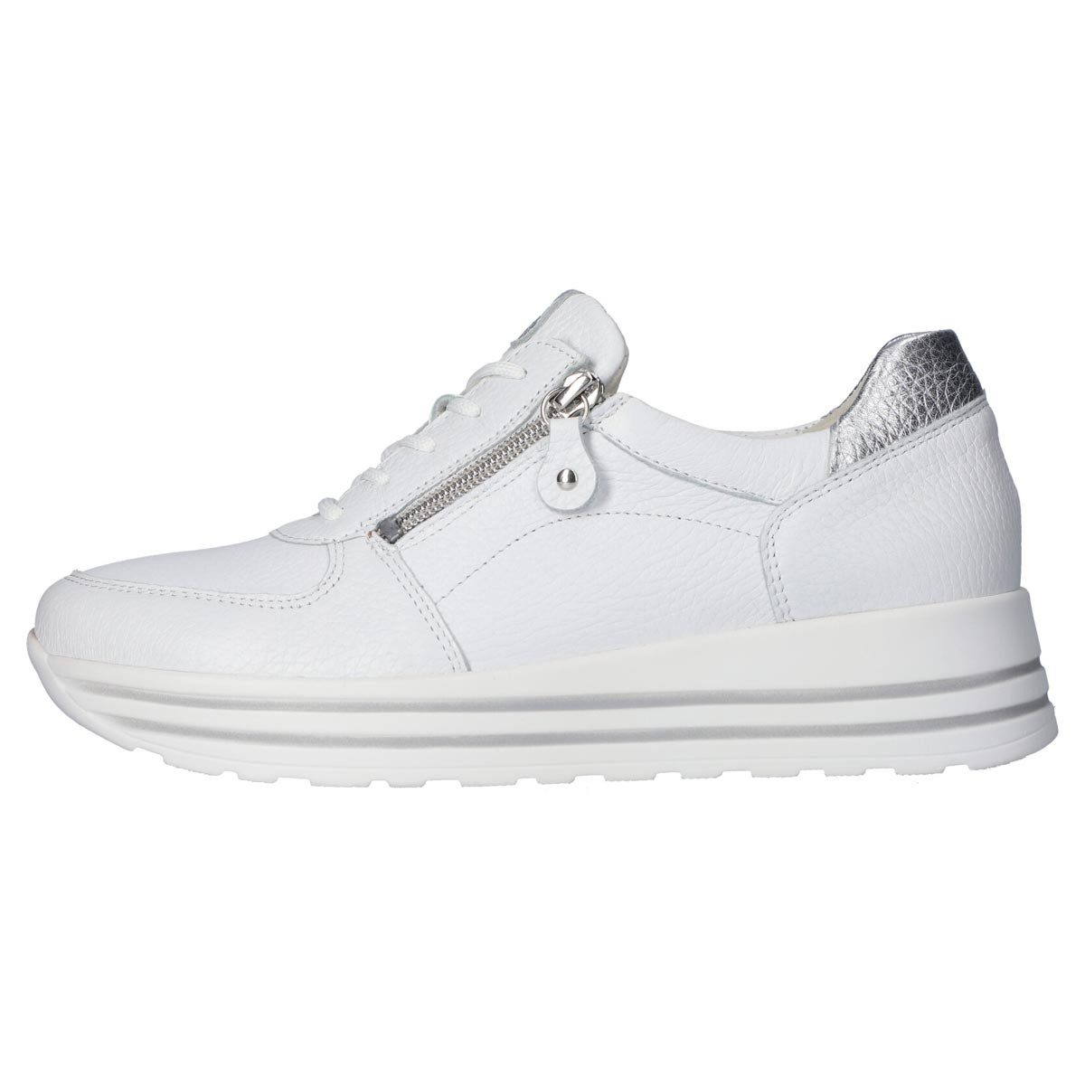 Waldläufer Lana Sneaker Sneaker - Mit seitlichem Reißverschluss, Bequem und atmungsaktiv