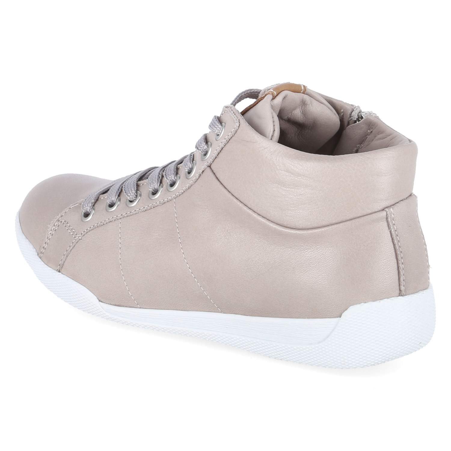 Andrea Conti Andrea Conti 0343619-0535 SILBERGR./ BRANDY Damen Glattleder silber Schnürstiefel