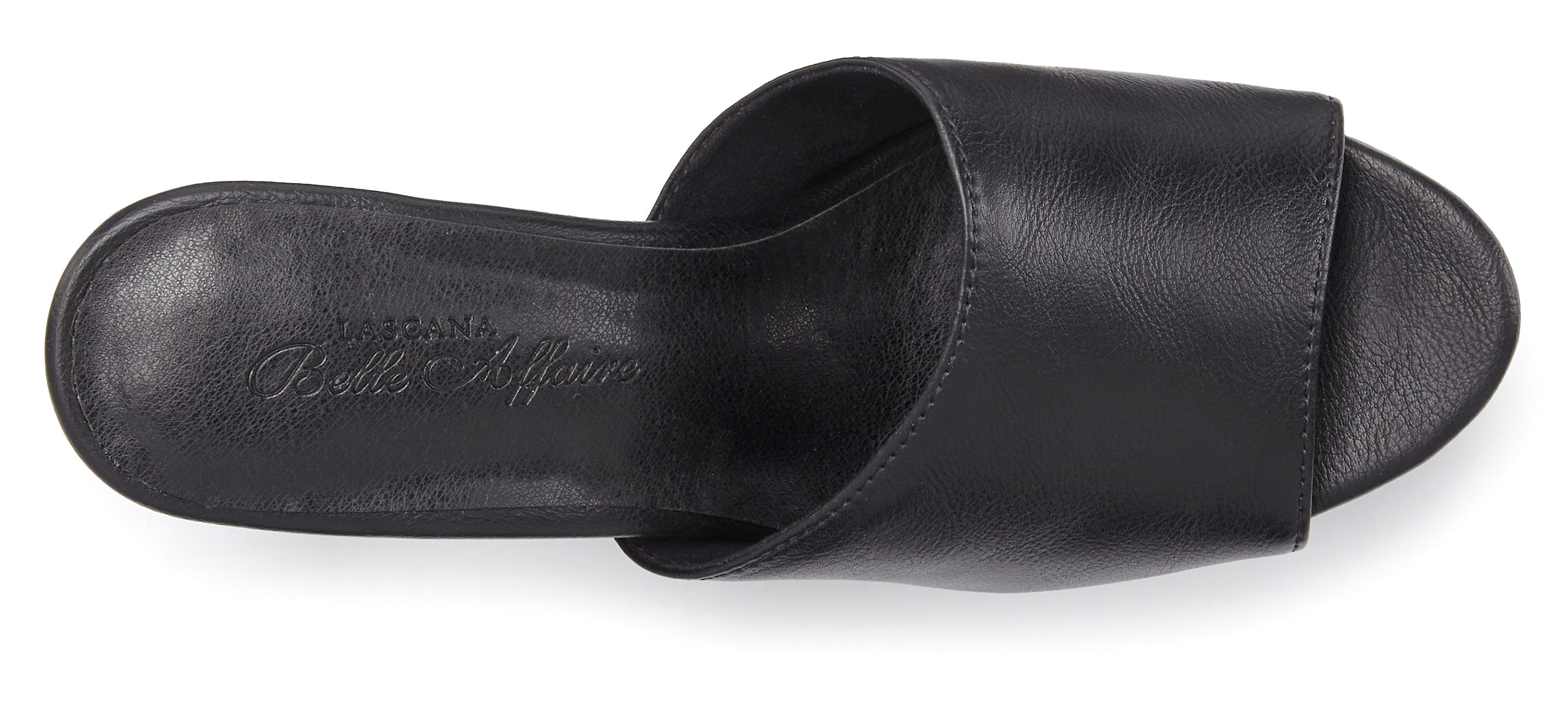 LASCANA Belle Affaire High-Heel-Pantolette Mule, Sandale, offener Schuh mit leichtem Plateau – Bild 4 von 5