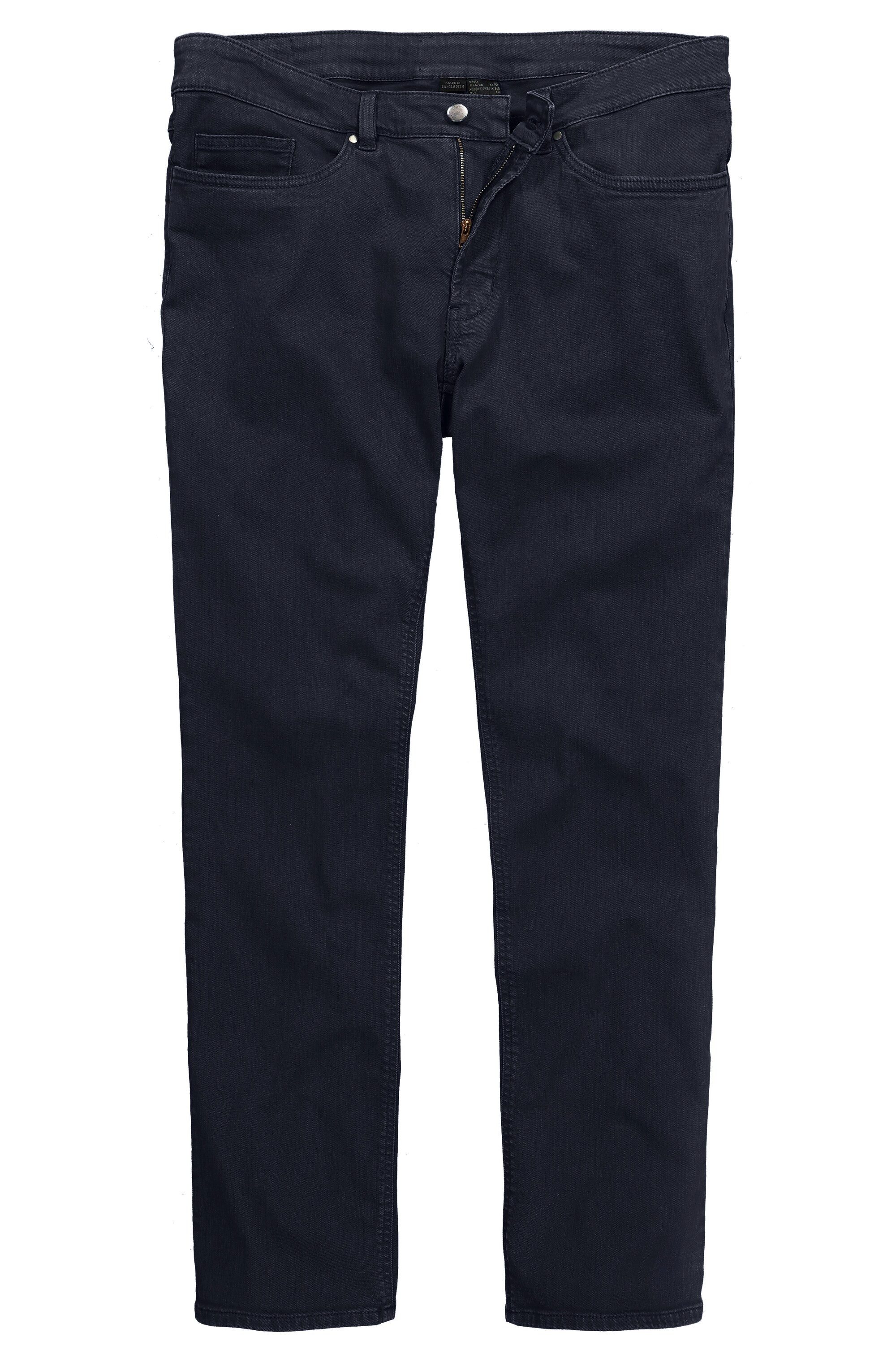 Men Plus 5-Pocket-Jeans Men+ Color-Jeans Denim Bauchfit Regular Fit bis 72 günstig online kaufen