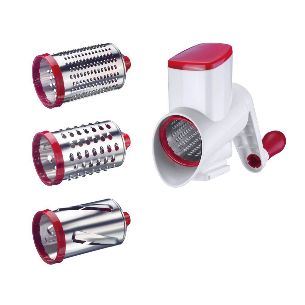 WESTMARK Trommelreibe Aufsatz Trommelreibe Scharfe Herta für Standfuß System, INOX ABS PP POM, Passend zu Standfuß 9704 2260 und 9706 2260