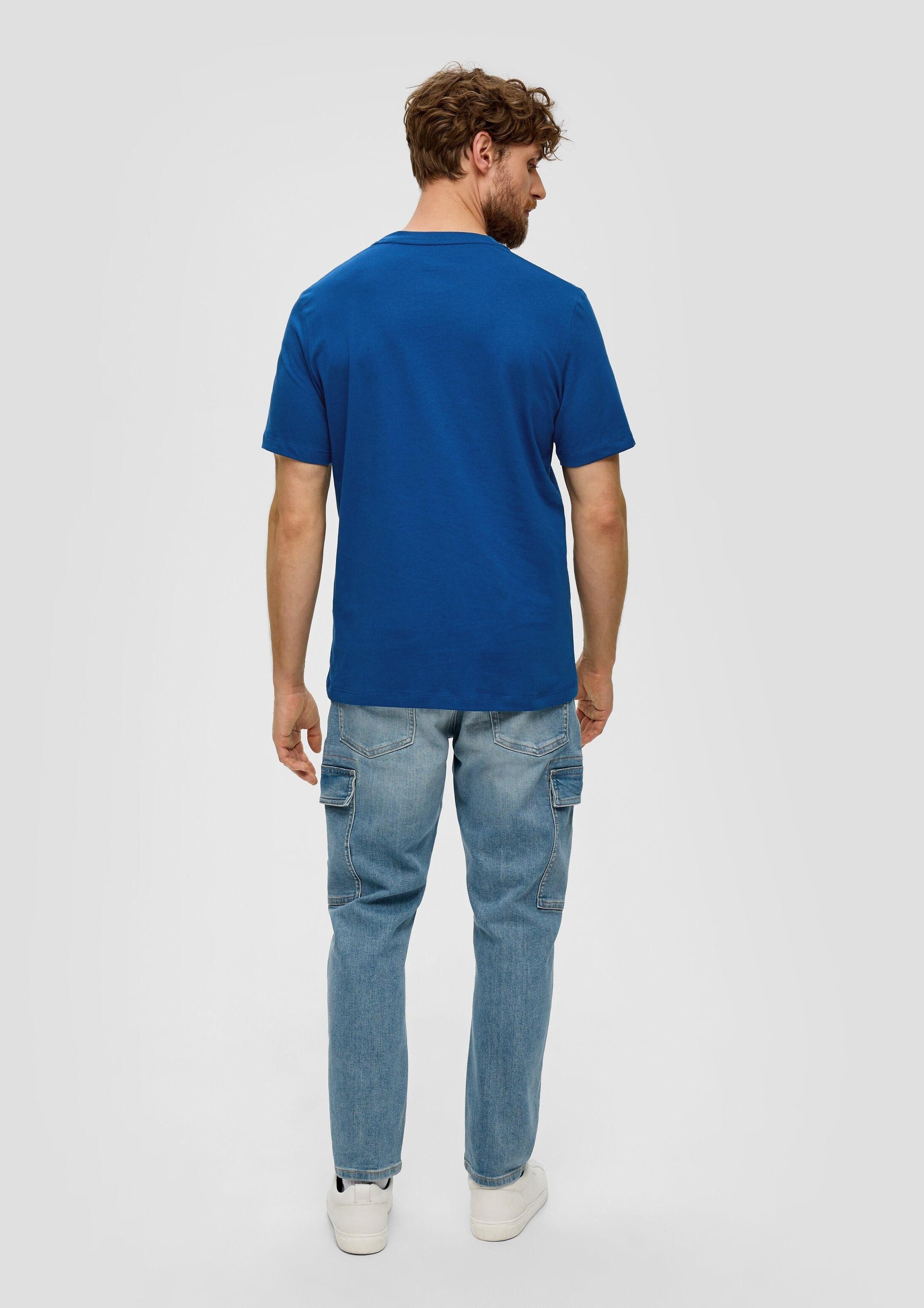s.Oliver Kurzarmshirt T-Shirt T-Shirt mit Artwork