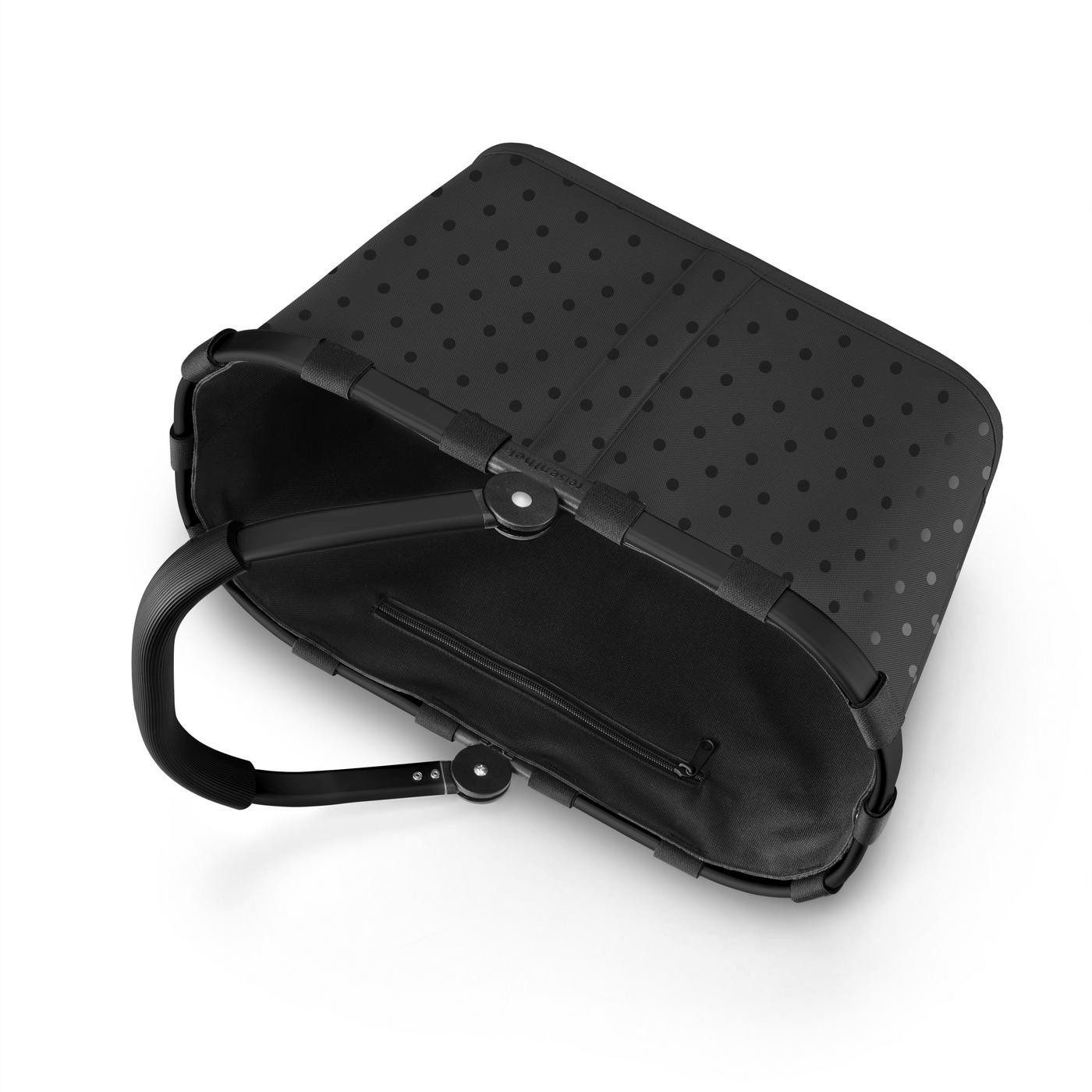 REISENTHEL® Einkaufskorb carrybag, 22 l, Standfüße, ummantelter Griff zum Umklappen, Innentasche Reißverschluss