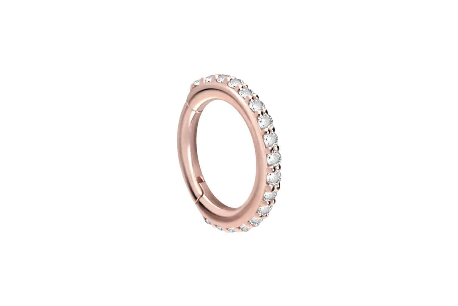 PIERCINGLINE Piercing-Set 18 Karat Gold Segmentring günstig online kaufen