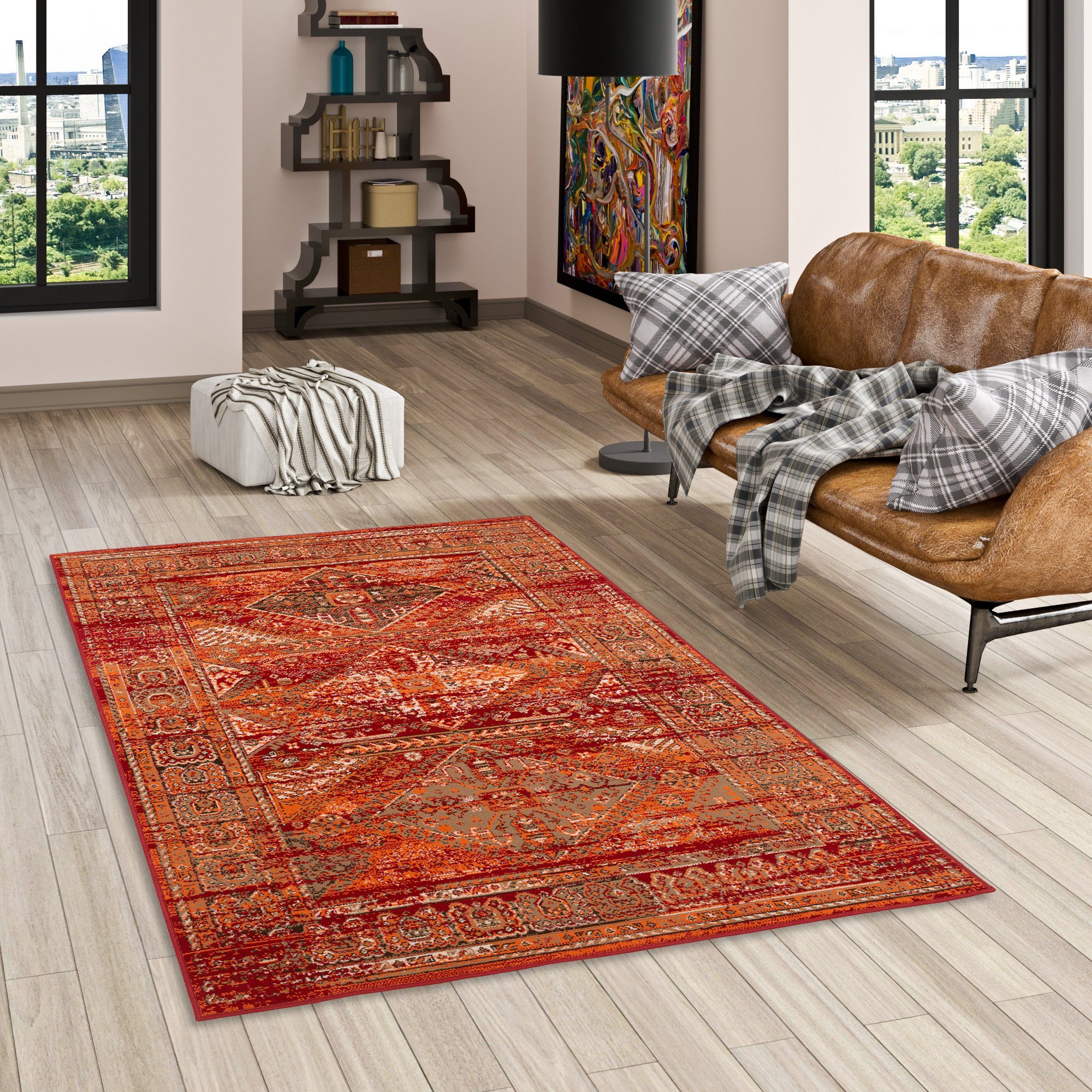 Pergamon Designteppich Designer Teppich Pop-Vintage Orient günstig online kaufen