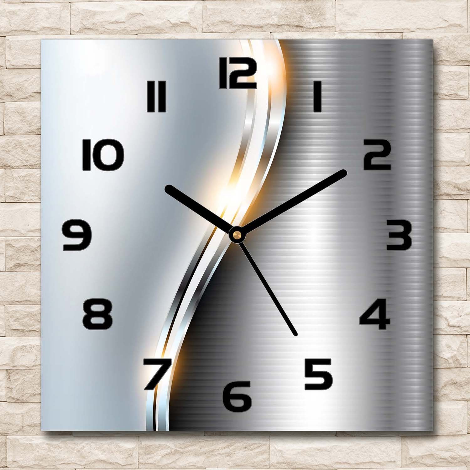 Tulup Wanduhr Groß Wanduhr aus Gehärtetes günstig online kaufen
