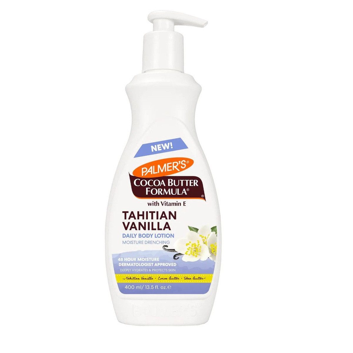 PALMERS Körperlotion Palmers Cocoa Butter Formula Tahitian Vanilla Daily Body Lotion 400 ml
