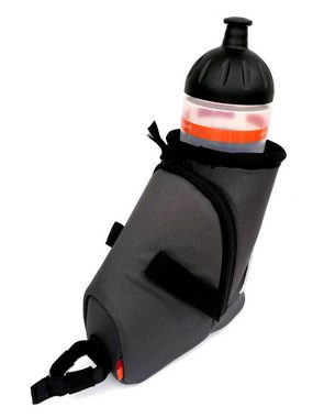 VAUDE Fahrradtasche Tool Drink + Cruiser Bag Rahmentasche und Flaschenhalterung, iron