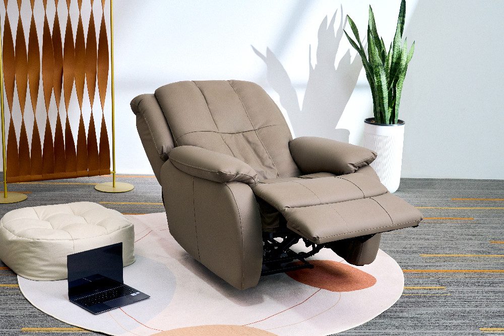 Happy Home Massagesessel Elektrischer Massagesessel, Produktgröße 970x 700x 1100 mm, braun