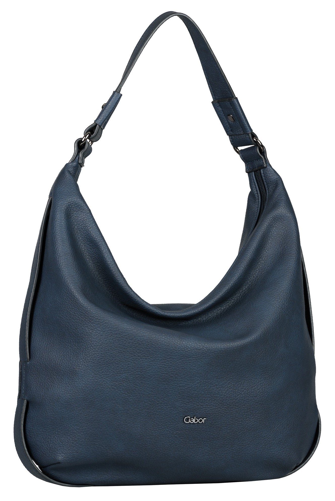 Gabor Hobo Malu, aus weichem genarbtem Lederimitat mit raffinierten Cut-Outs