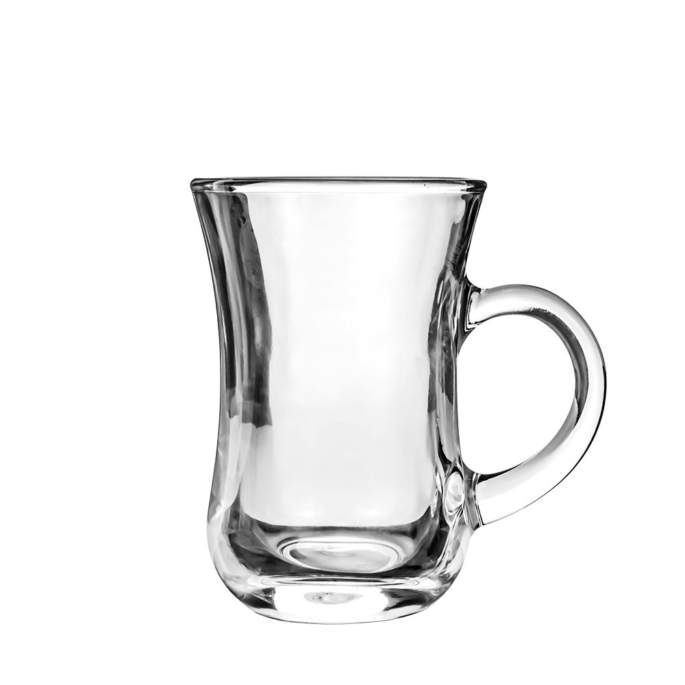 kochmaster Teeglas Kochmaster NIRA Teeglas mit Henkel 130 ml, 6 tlg., 6-tlg.