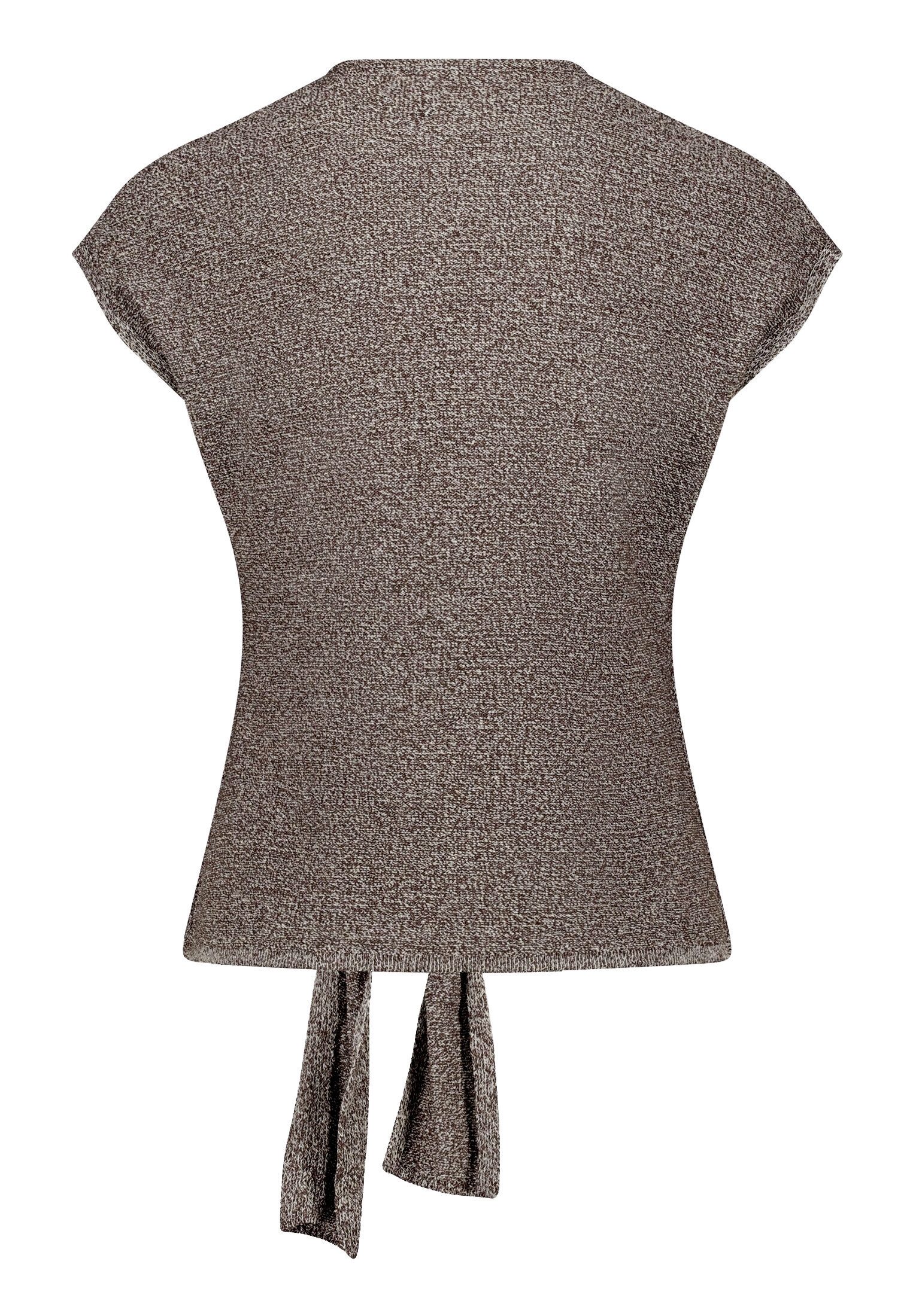 Cartoon Kurzarmshirt Damen mit Kragen (1-tlg)