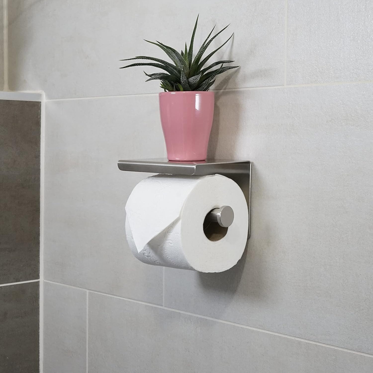 BlingBin Toilettenpapierhalter Klopapierhalter ohne Bohren inkl. 2 Handtuch günstig online kaufen