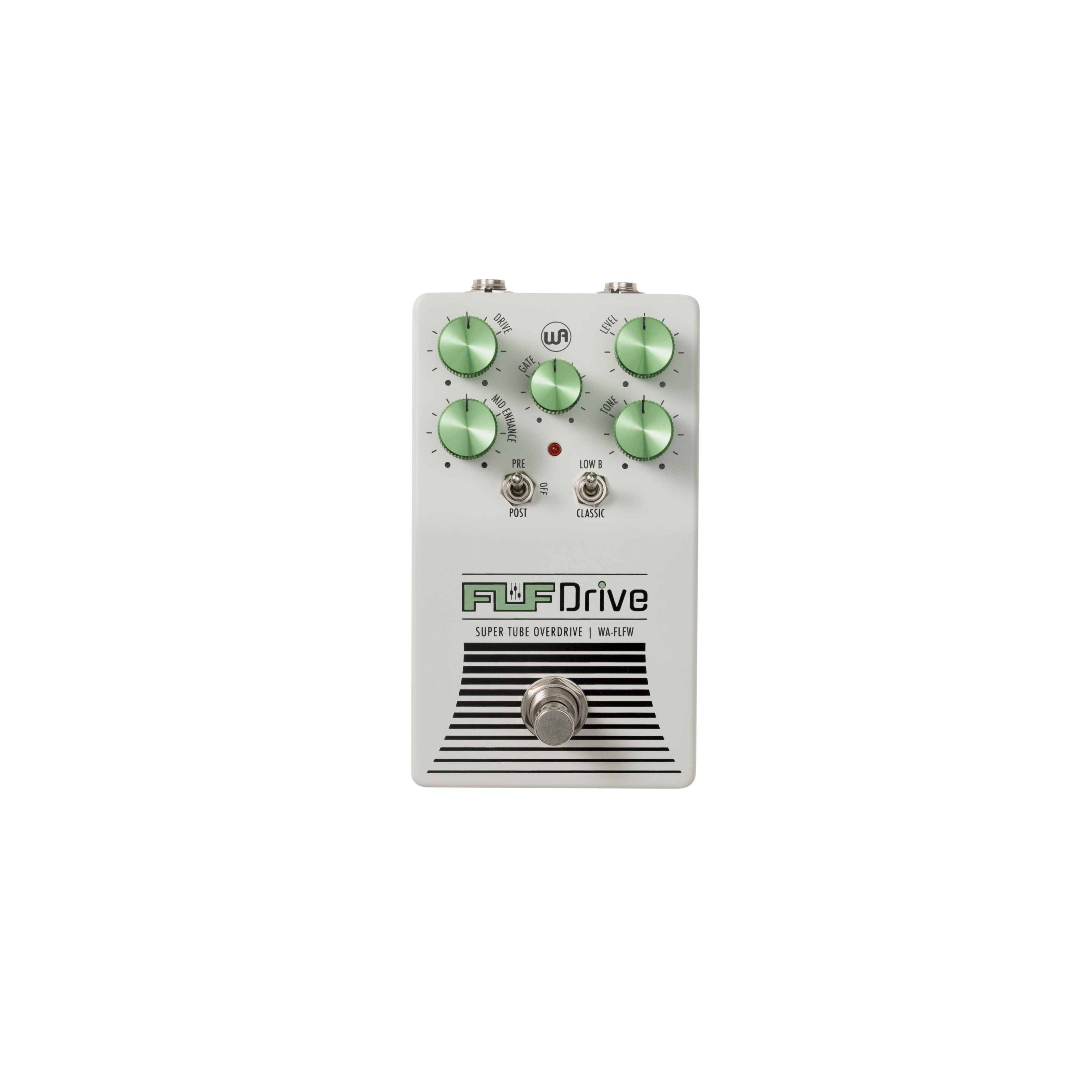 Warm Audio Musikinstrumentenpedal, (Effekte, Verzerrer), WA-FLFW Fluff Drive White Limited Edition - Verzerrer für Gitarren