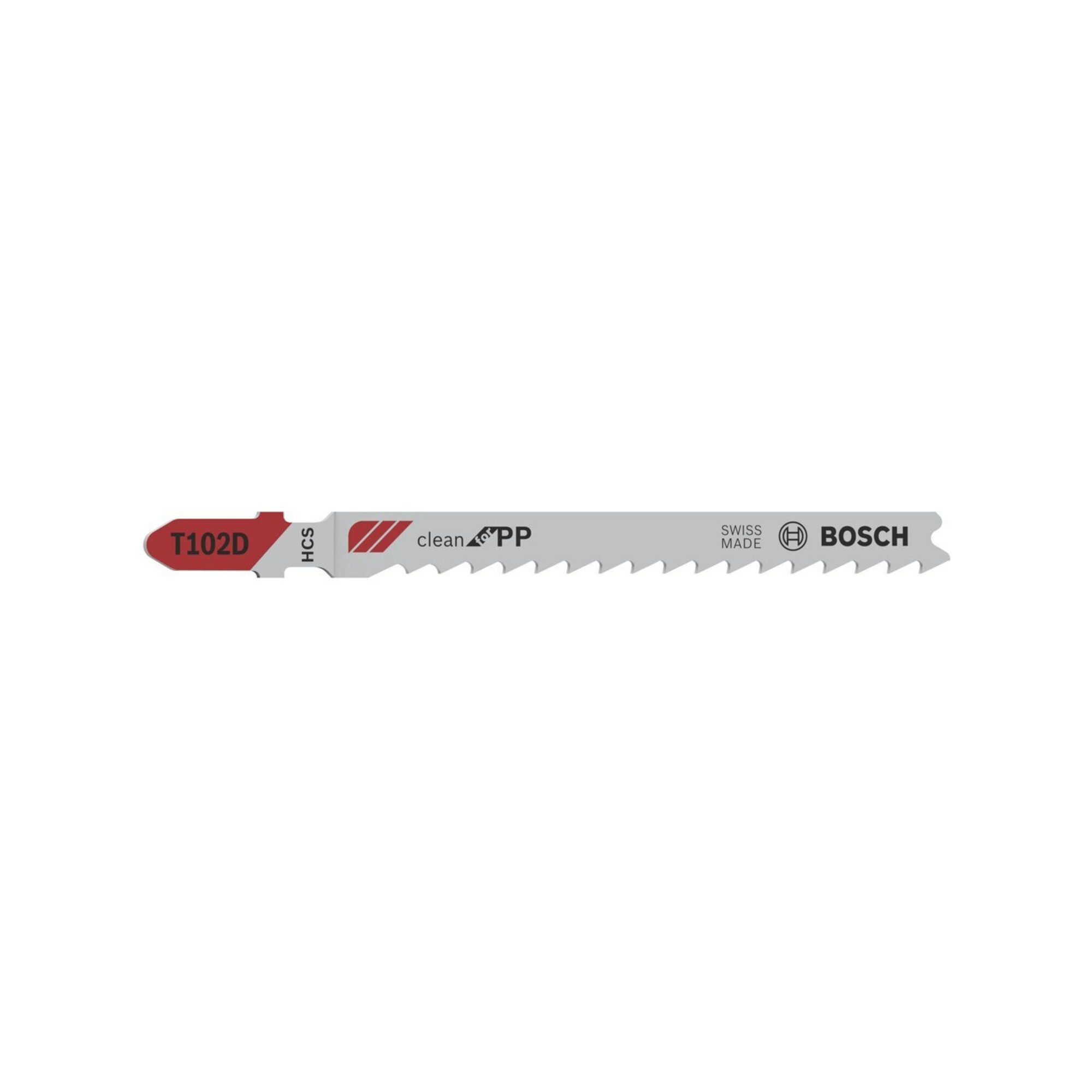 Bosch Professional Stichsäge Bosch Stichsägeblatt T 102 D, Clean for PP