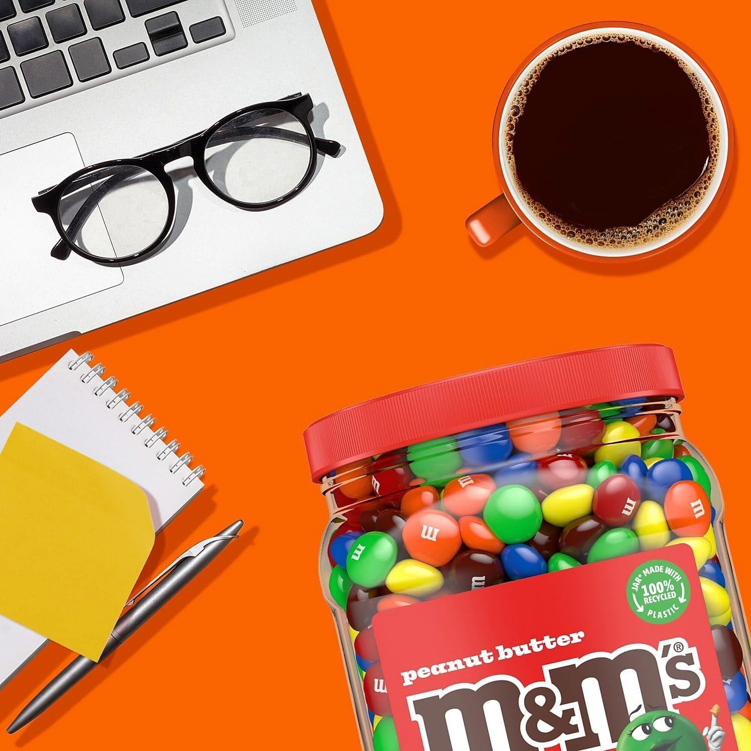 M&M's Schokolade M&M'S Peanut Butter-Erdnussbutter Chocolate Candy - 1,559 kg – Bild 4 von 4