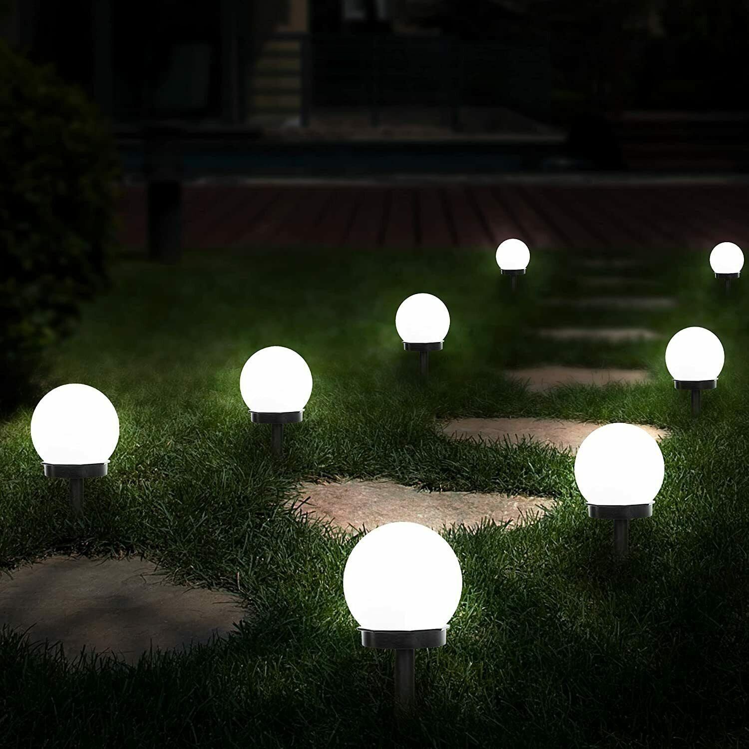 oyajia LED Solarleuchte 4/8 Stück LED günstig online kaufen