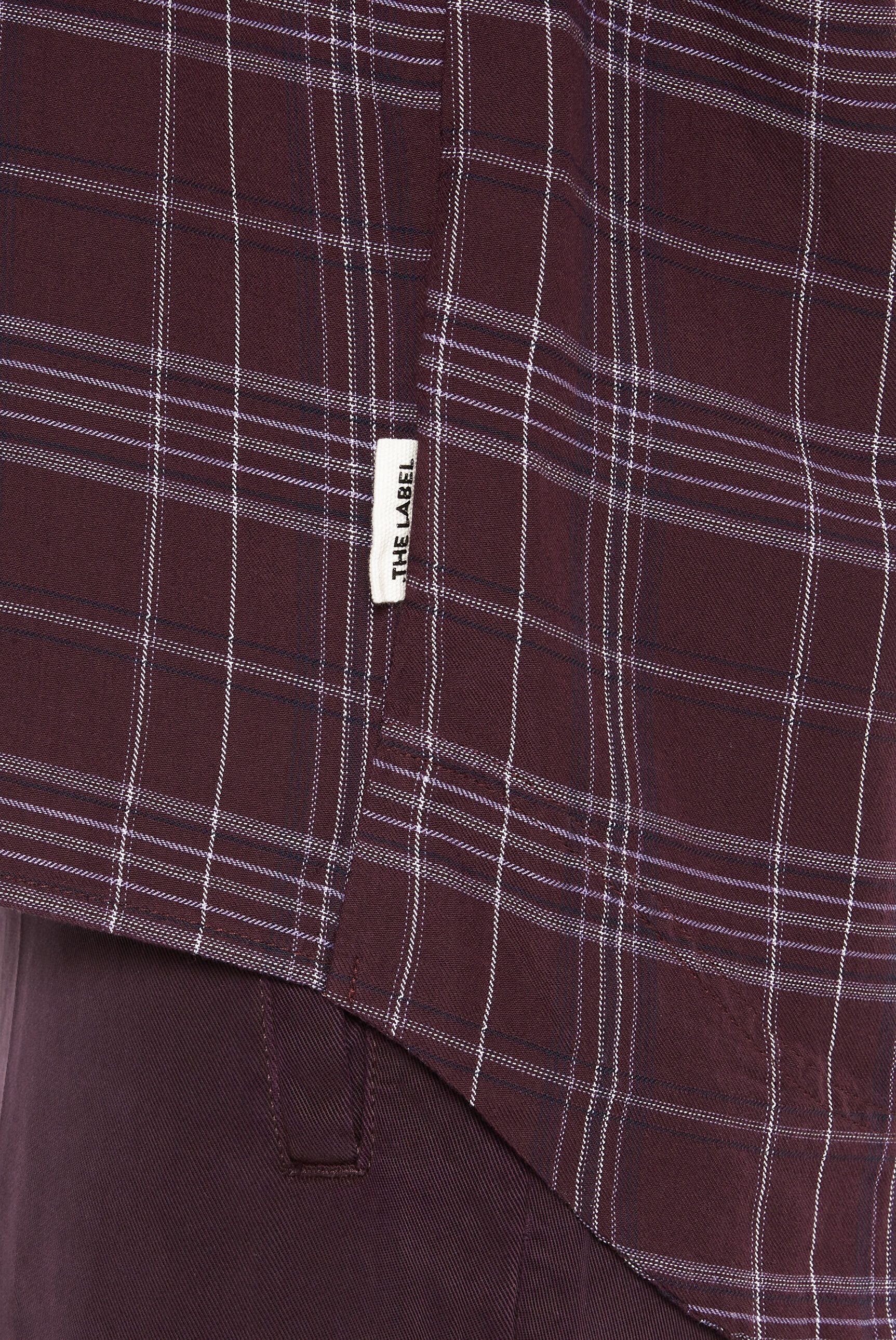 SENSES.THE LABEL Kurzarmbluse mit Baumwolle