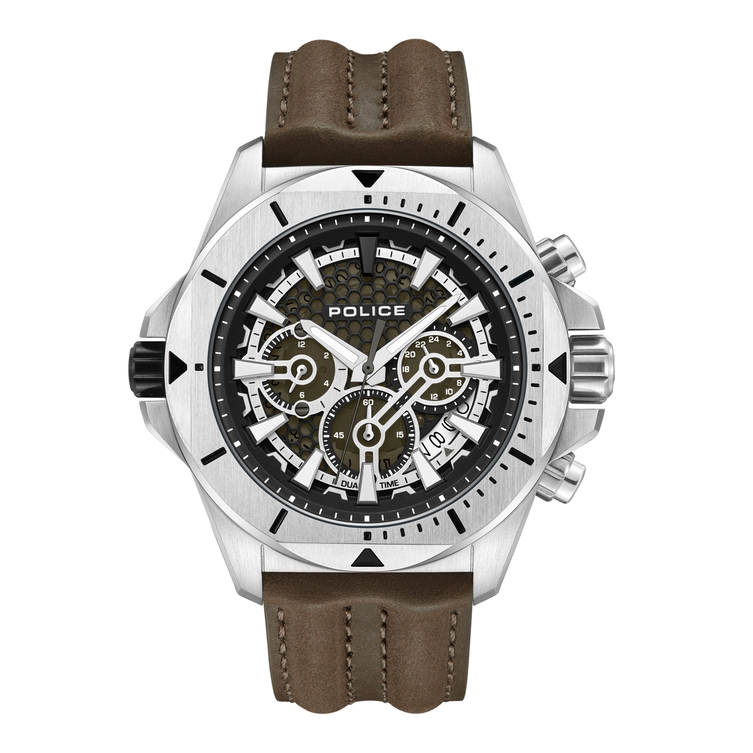 Quarzuhr Quarzuhr Herrenuhr 46 Quarz Herren