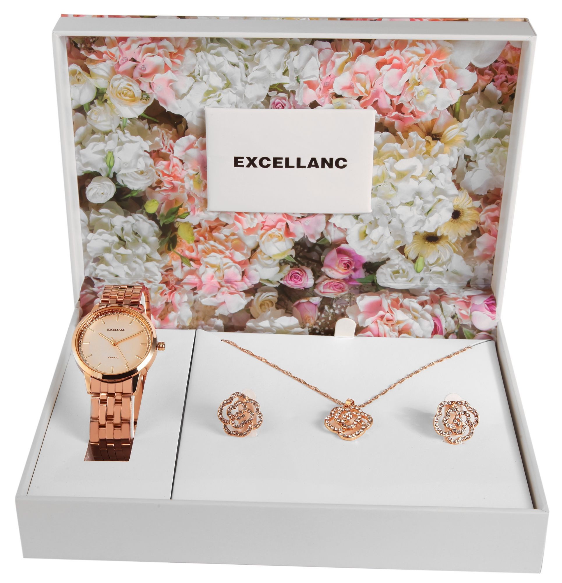 Excellanc Quarzuhr 1800238 Excellanc Geschenkset mit günstig online kaufen