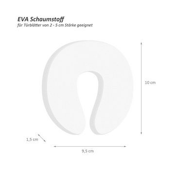 Wellgro Kindersicherung Klemmschutz - Schaumstoff Türstopper