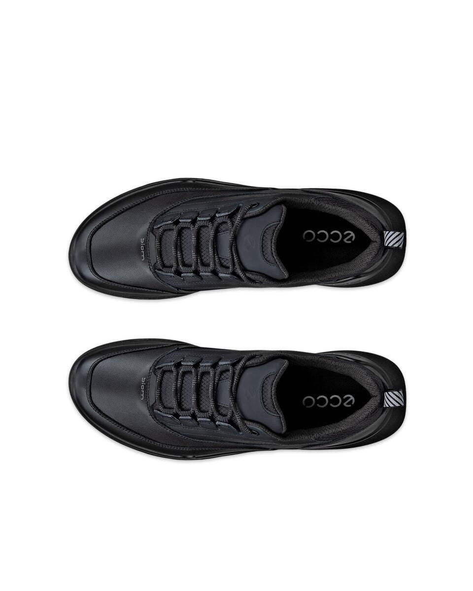 Ecco Biom 720 GTX (Vollnarbenleder, wasserdicht) schwarz Herren Sneaker günstig online kaufen