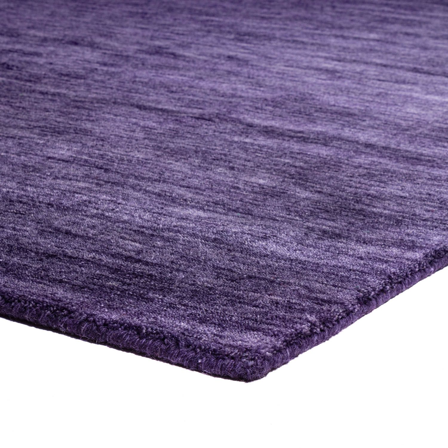 morgenland Wollteppich »Uni - Gabbeh Teppich - Softy«, rechteckig, 1,6 mm H günstig online kaufen