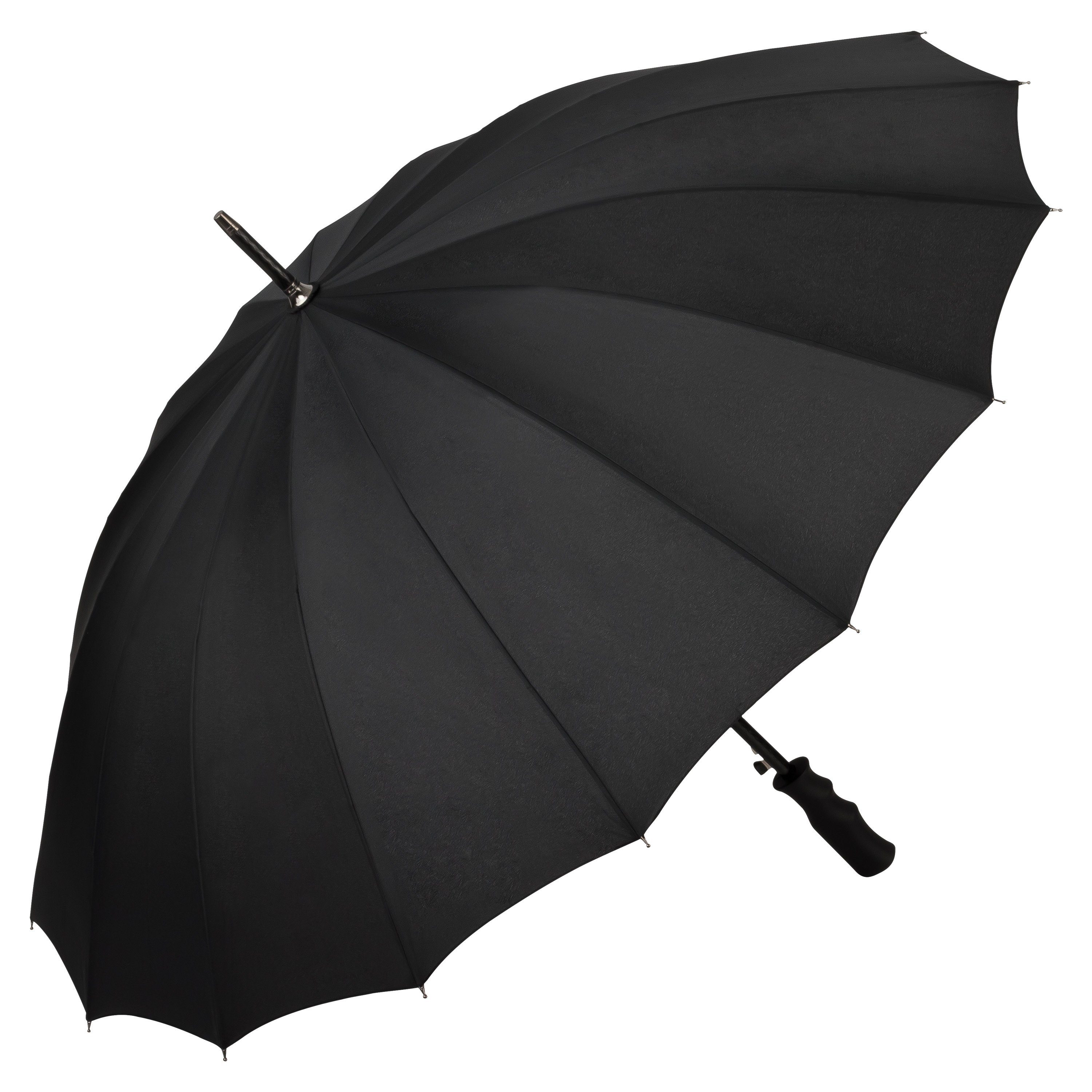 von Lilienfeld Stockregenschirm Regenschirm Colin XL Auf-Automatik Schirmdurchmesser 103 cm, Griff in Schirmfarbe schwarz