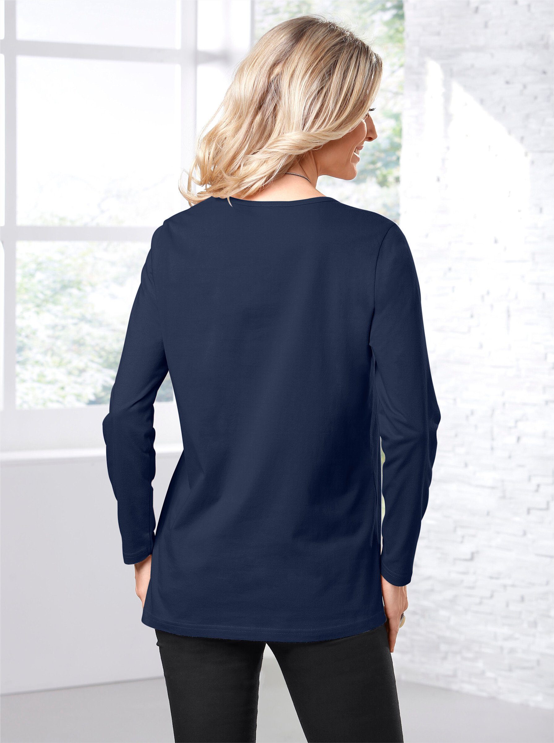 Sieh an! T-Shirt Langarmshirt günstig online kaufen