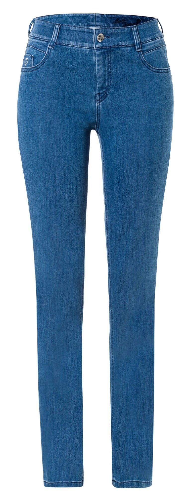 GARDEUR ZURI blue Stretch-Jeans GARDEUR ATELIER ZURI-061854-0165 mid Atelier