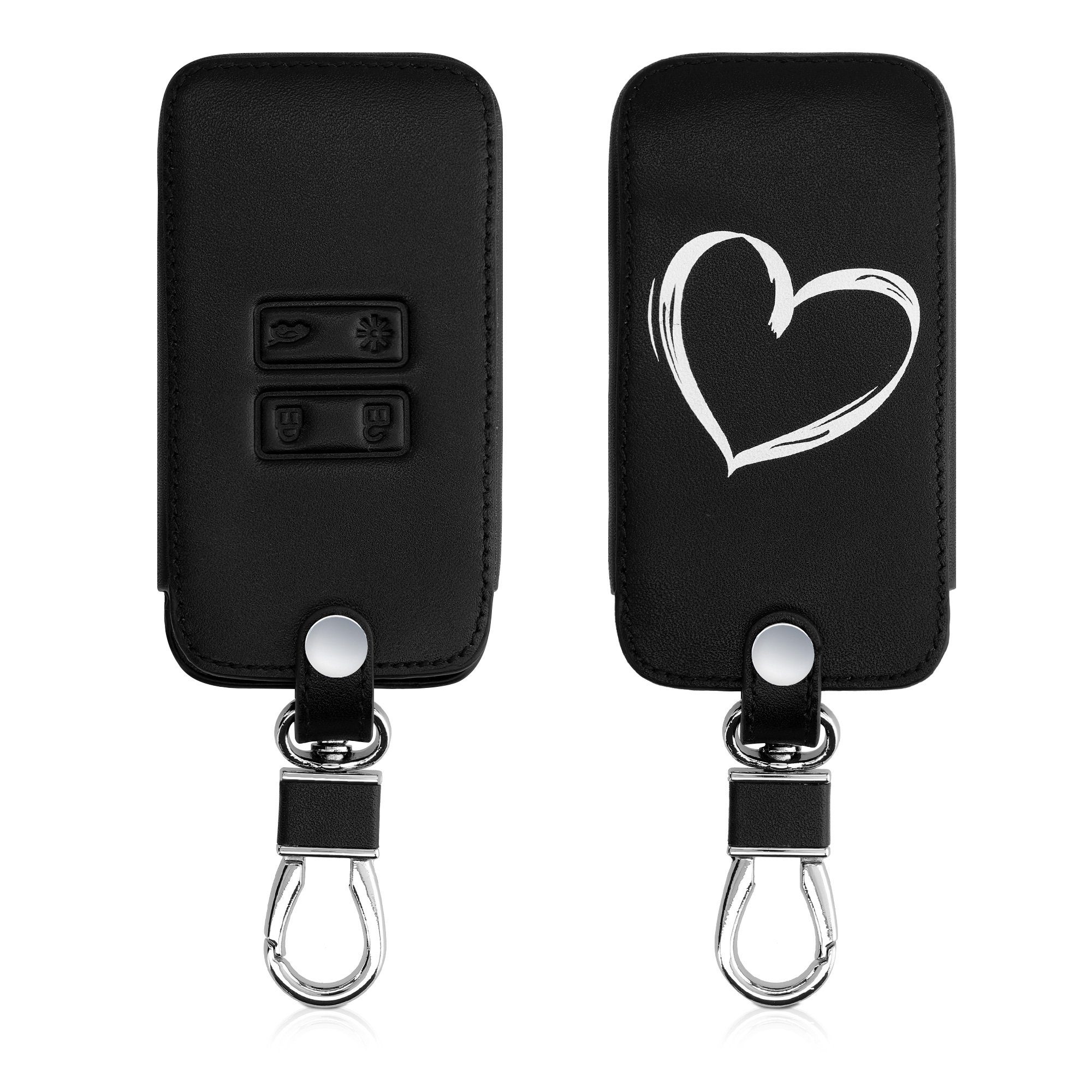 kwmobile Schlüsseltasche Autoschlüssel Hülle für Renault (1-tlg), Kunstlede günstig online kaufen