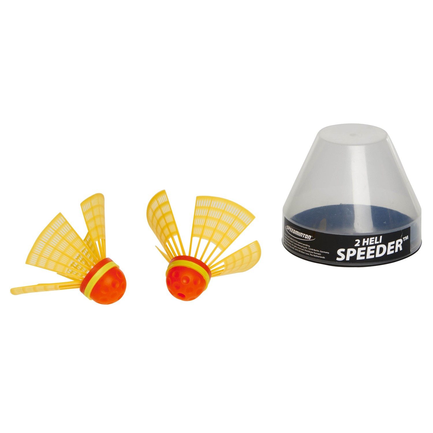 Speedminton Speed-Badmintonschläger Speedminton 400212 - HELI Speeder 2er Set