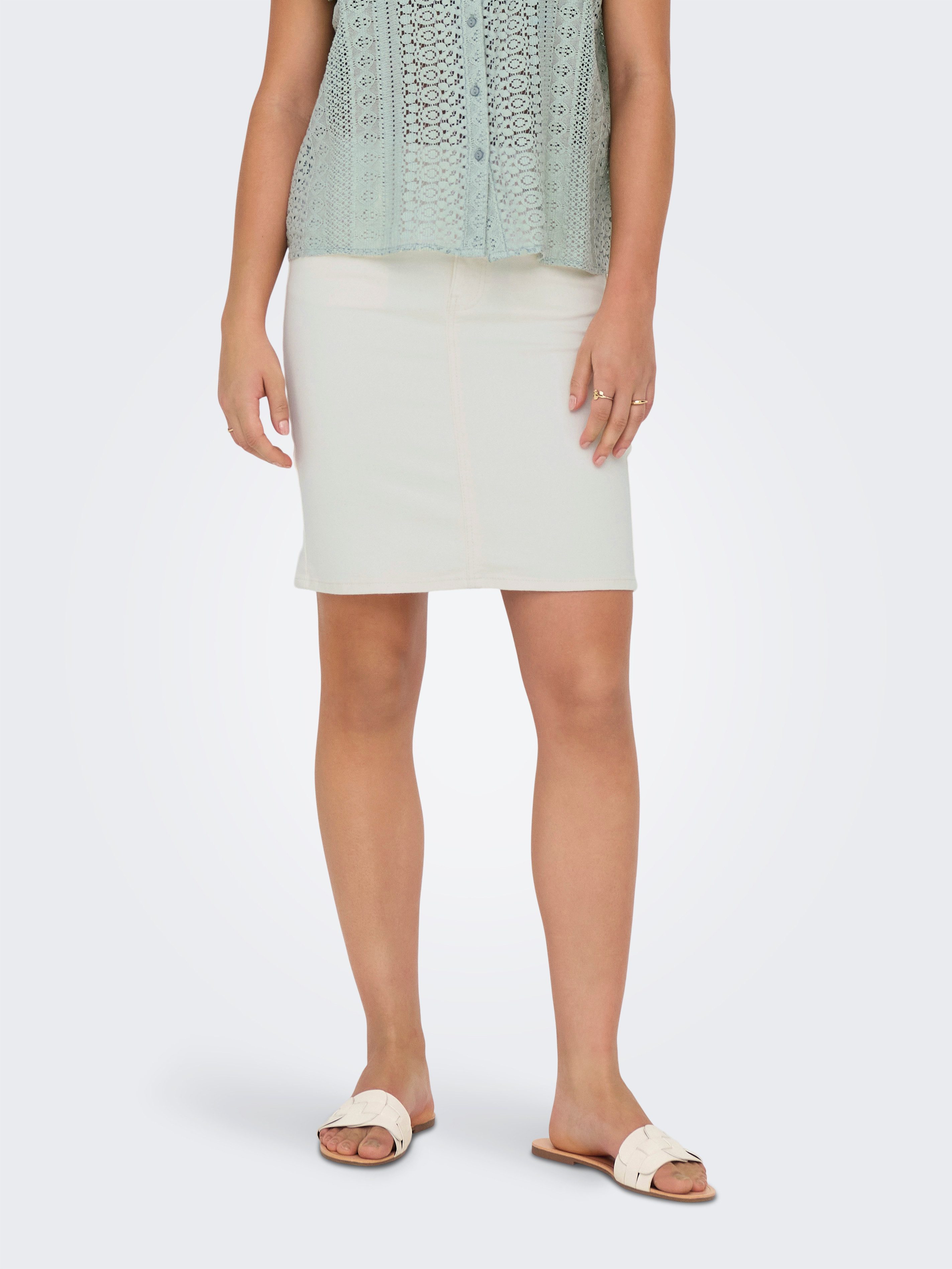 Jeansrock ONLWONDER HW DNM SKIRT PIM NOOS