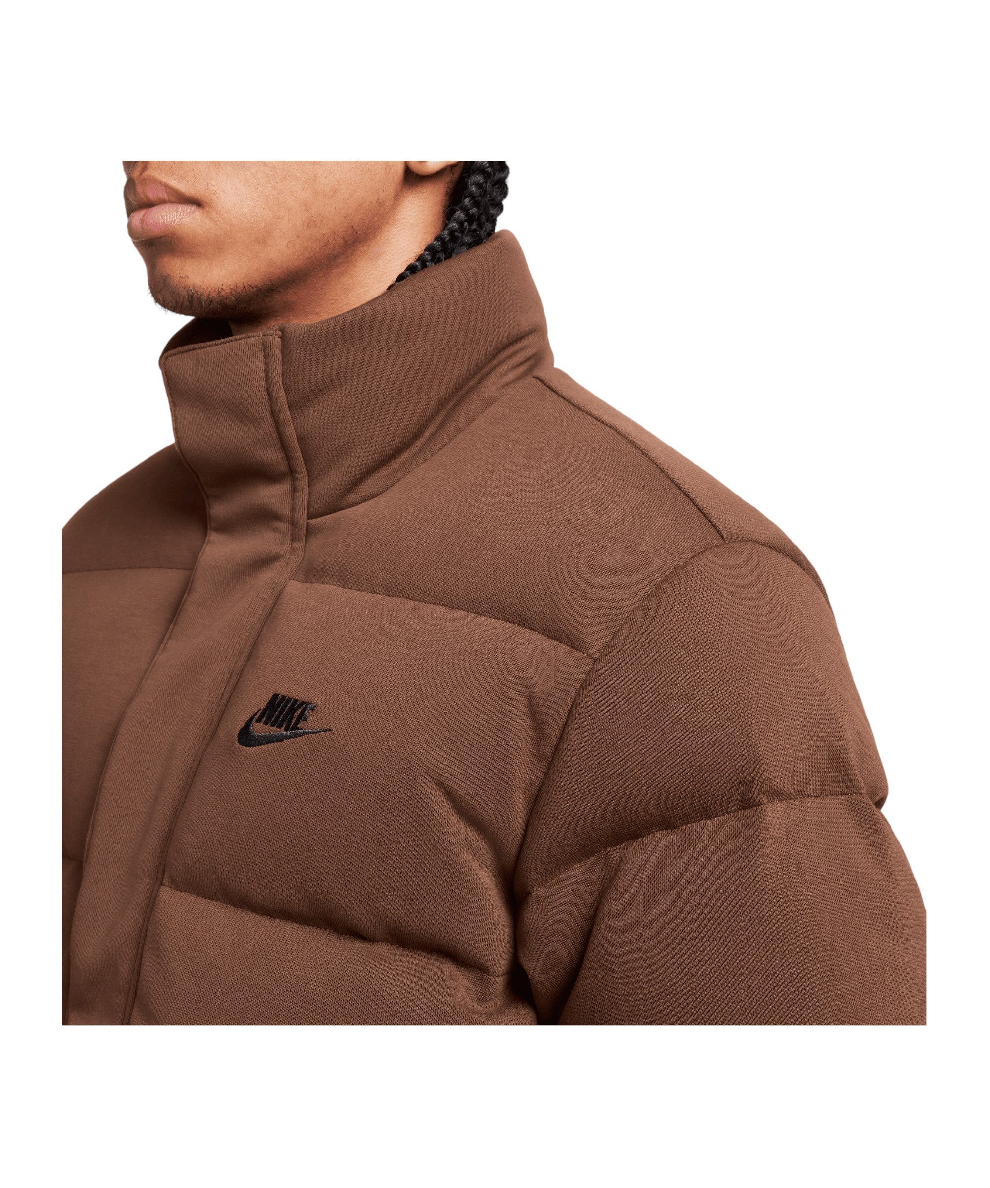 Nike Sportswear Tech braunschwarz Sweatjacke Jacke Fleece