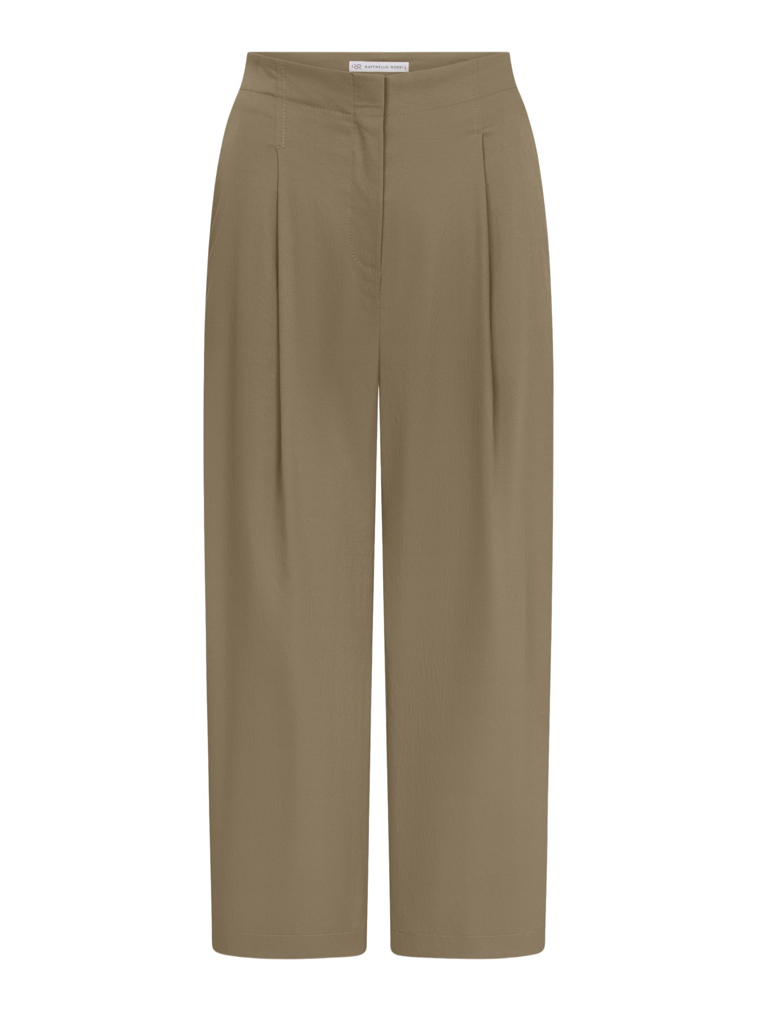 Raffaello Rossi Stoffhose braun,Casual,Polyester,Unifarben,Shaped Fit,Hoch