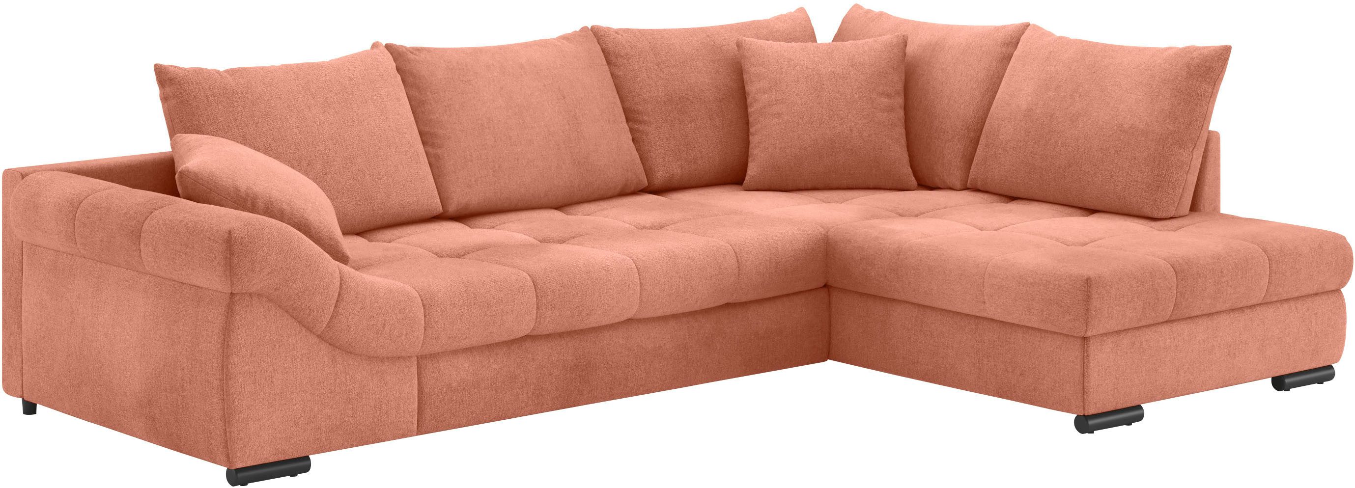 Mr. Couch Ecksofa "Allegro DuraFlex, L-Form", Hochschläfer-Bettauszug, Kalt günstig online kaufen