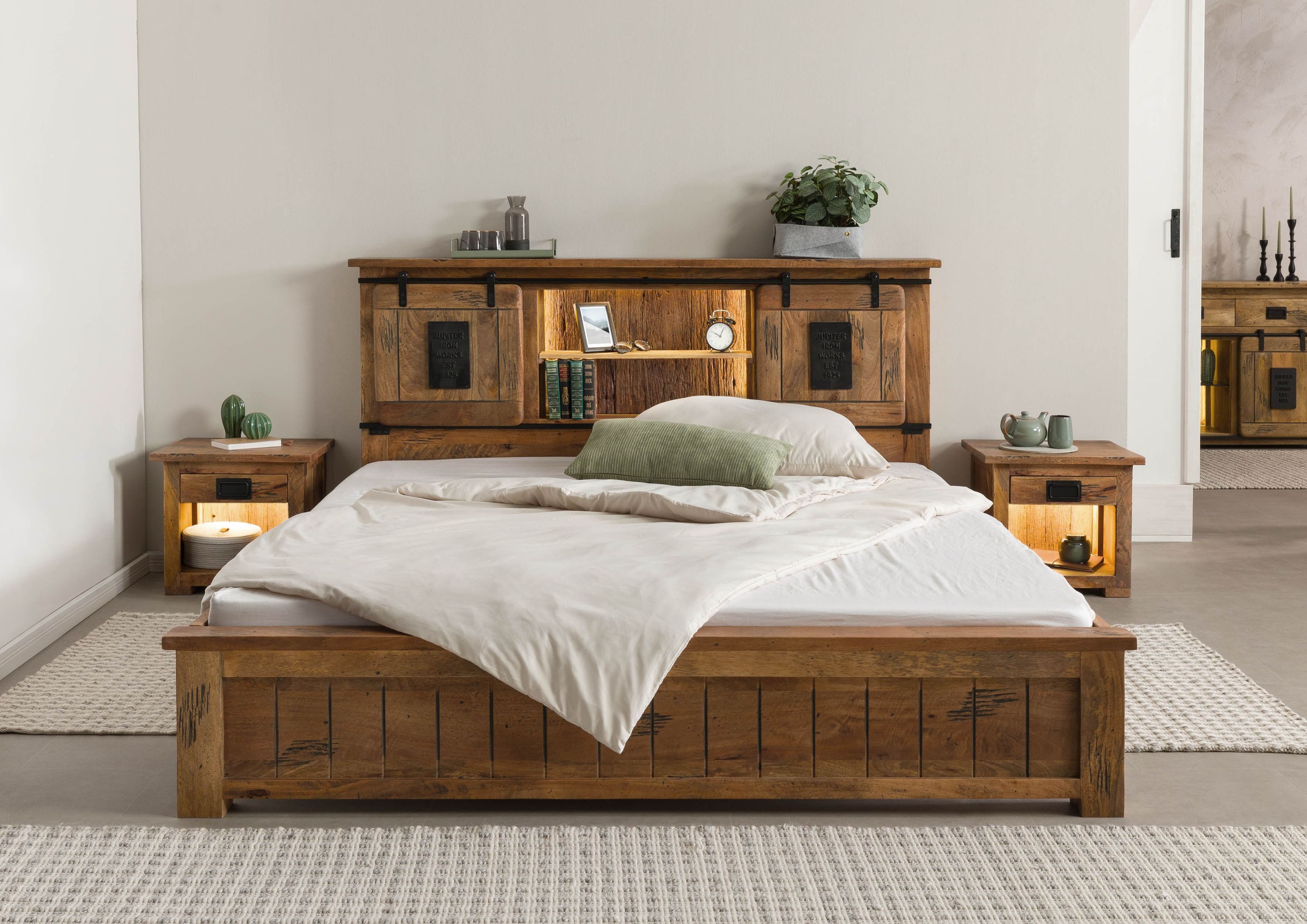 Massive Holzbetten 160x200 online kaufen | OTTO